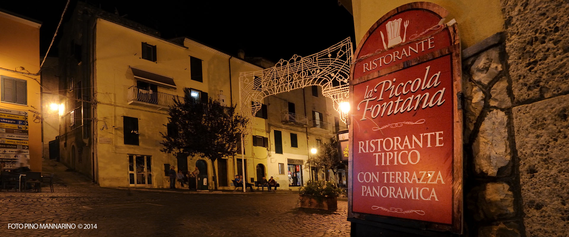 La piccola Fontana - Ristorante panoramico a Norma (Latina)